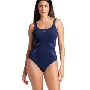 Bañador Shapewear arena para mujer Milena  Azul Marino