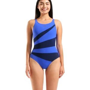 Bañador arena Shapewear Isabella copa B para mujer  - Azul brillante