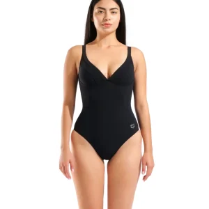 Bañador para mujer arena Shapewear Daniela Copa B - Negro/Negro