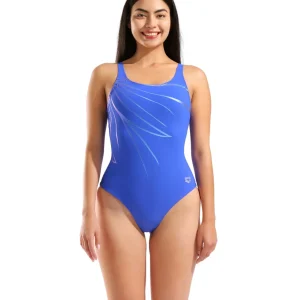 Bañador para mujer arena Shapewear Lili Copa B - Azul brillante