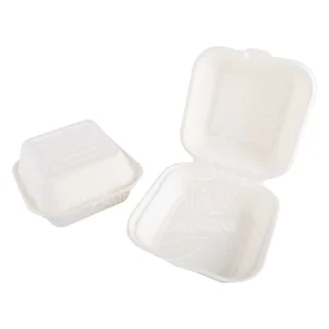 ENVASES PARA HAMBURGUESA DE CAÑA DE AZÚCAR