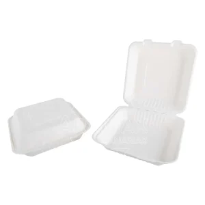 ENVASES PORTAMENÚ 1 COMPARTIMENTO DE CAÑA DE AZÚCAR