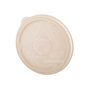 TAPAS DE BAGAZO CIRCULAR PARA BOWL ANTI-FUGAS 100% COMPOSTABLES