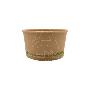 TARRINAS DE HELADO «WATER BASED» 100% COMPOSTABLES