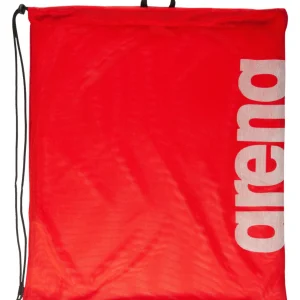 Bolsa de piscina y gimnasio de malla arena Team - Team Rojo