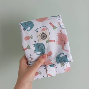 Portabocadillos reutilizable estampado