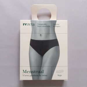 Braga menstrual absorción alta