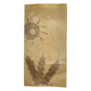 BOLSAS DE PANADERÍA KRAFT O BLANCA IMPRESIÓN SOL/TRIGO