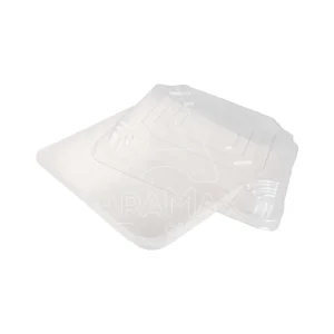 TAPAS PARA ENSALADERAS BOWL CUADRADA PET DE 860ML Y 2.500ML