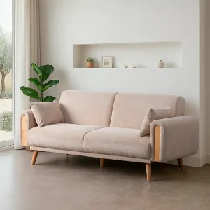 Sofá cama Nalua crema