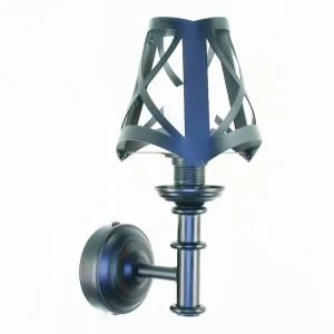 Aplique pared vintage pantalla de hierro AP100-PH07