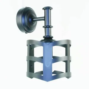 Aplique pared medieval tulipa hierro cruz AP100-TLP11