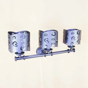 Apliques de pared led rústico pantalla de hierro AP23000-PH02