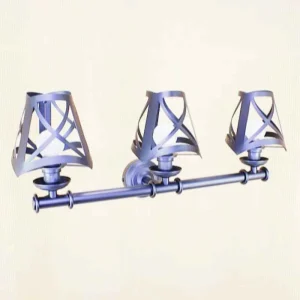 Apliques de pared led vintage pantalla de hierro AP23000-PH07