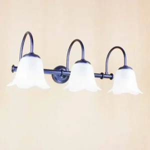 Lámparas de baño retro tulipa ondas AP23300-TLP02