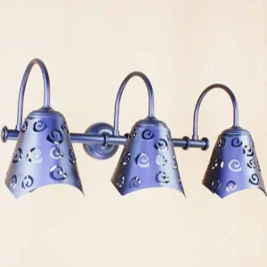 Lámparas de baño forja tulipa hierro AP23300-TLP03