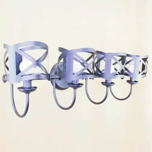 Lámparas apliques pared originales pantalla de hierro AP24300-PH04