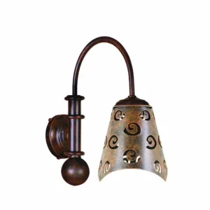 Apliques de pared forja tulipa AP307-TLP03