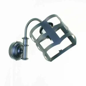 Apliques para espejos de baño medieval tulipa hierro cruz AP500-TLP11