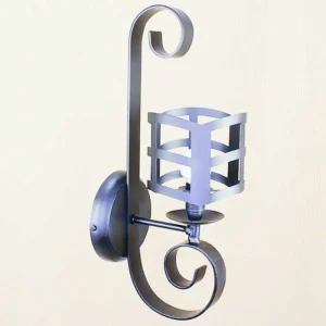 Apliques decorativos art deco pantalla de hierro AP801-PH03