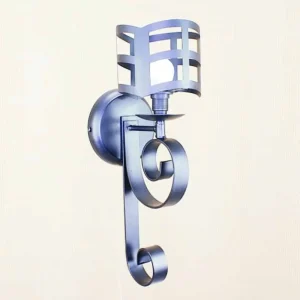 Apliques diseño art deco pantalla de hierro AP802-PH03