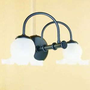 Apliques interiores dobles antiguos tulipa flor AP9200-TLP00