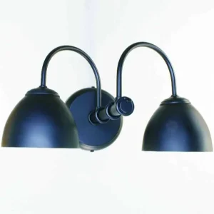 Apliques interiores dobles estilo industrial tulipa hierro AP9200-TLP15