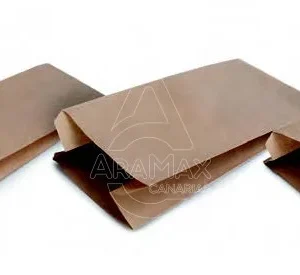 BOLSA PANADERÍA PAPEL KRAFT 30+14x43CM