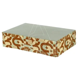 CAJAS PLEGABLES MENTA CHOCO, CORAL Y BLANCAS