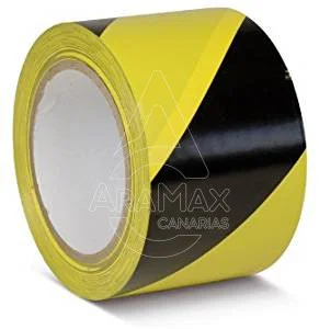 CINTA ANTIDESLIZANTE AMARILLA/NEGRA 25MM x15M