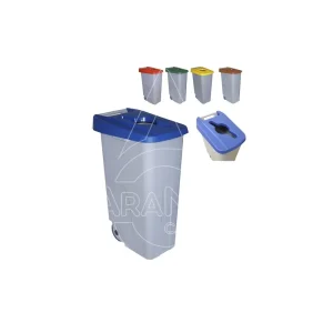 CONTENEDOR SATURNO 85L. CON RUEDAS CIRCULO DE ENTRADA SUPERIOR PARA DEPOSITO DE RESIDUOS
42x58x76 hospitales, industrias, restauración etc.