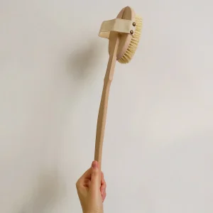 Cepillo de masaje corporal con mango