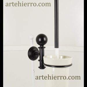 Escobilleros de pared forja ESC07