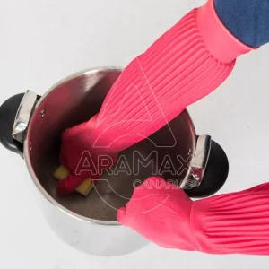 GUANTE DE NITRILO EXTRALARGO NO DESECHABLE