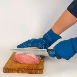 GUANTE NITRILO INDUSTRIAL SATINADO I.A