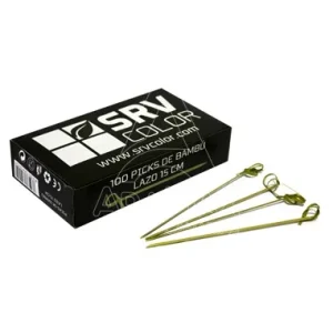 PICKS DE LAZO DE BAMBÚ 15CM.