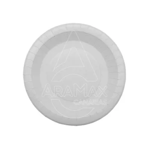 PLATOS DE CARTÓN BLANCOS ANTIGRASA ECO