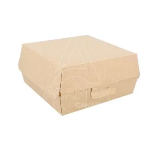 PORTA HAMBURGUESA XXL 17,6×16,8×7,8CM CARTÓN