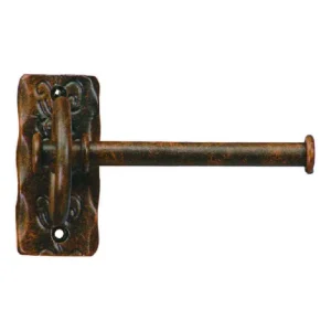 Porta rollo papel higiénico hierro forjado PT24