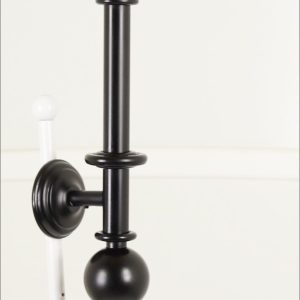 Portarrollos papel higiénico vertical forja PTR07