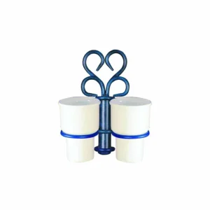 Porta cepillos doble para baño originales PTV204