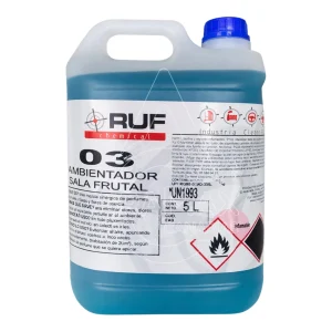 AMBIENTADOR CONCENTRADO PROFESIONAL DE SALA FRUTAL 5L. 
Aroma suave y duradero