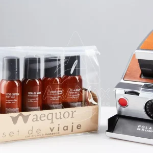 SET DE AMENITIES ESP. VIAJE (GEL+CHAMPÚ+BODY LOTION +CREMA MANOS) 35ML.