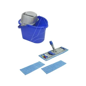 SET DURAWET 3: CUBO SIMPLE+ESCURRIDOR+SOPORTE PRO+3 RECAMBIOS PRO
