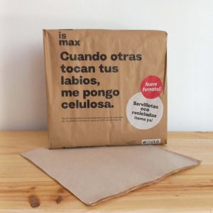 Servilletas de papel reciclado