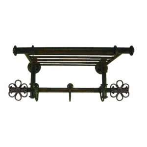 Estantería toallero baño romántico 40 cm TLLPH4006