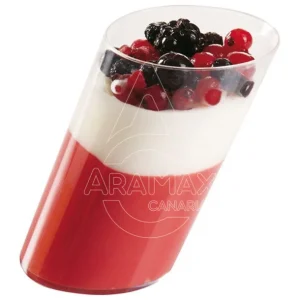 VASOS PISA 170ML 5,9x8CM TRANSPARENTES PS 100 UNID.