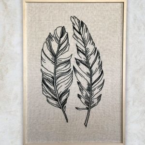 Cuadro Plumas