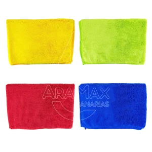 BAYETAS DE MICROFIBRA 40×60 SÚPER ABSORVENTES  
10 paquetes de 12 unidades= 120 bayetas