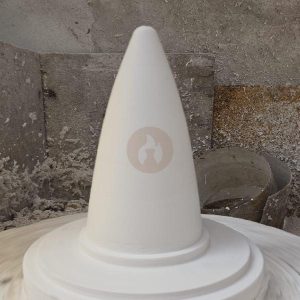 Cono Navideño -Molde 1 Tacel con Borde de Colada -Medidas 25 cm y 18 cm